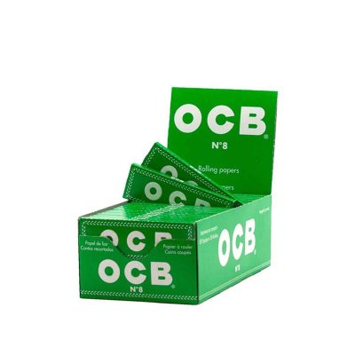Foite rulat OCB – Standard No 8 Green Cut Corners(50)