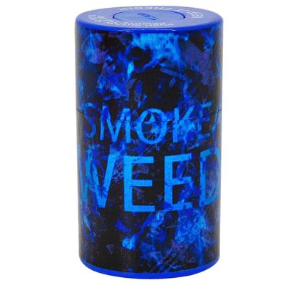 Cutie depozitare – tip Stashbox – Smoke Weed Blue