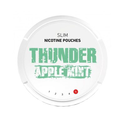 Snus Nicotine Pads – Thunder Apple Mint Slim 16.8g