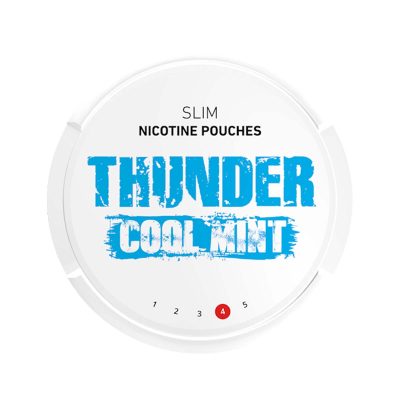 Snus Nicotine Pads – Thunder NP Cool Mint Slim 16.8g
