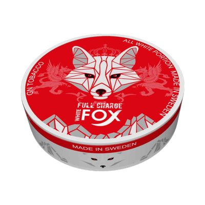 Snus Nicotine Pads – White Fox Full Charge 15g