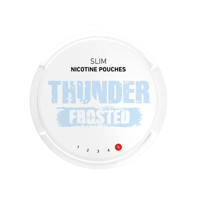 Snus Nicotine Pads – Thunder NP Frosted Slim 16.8g