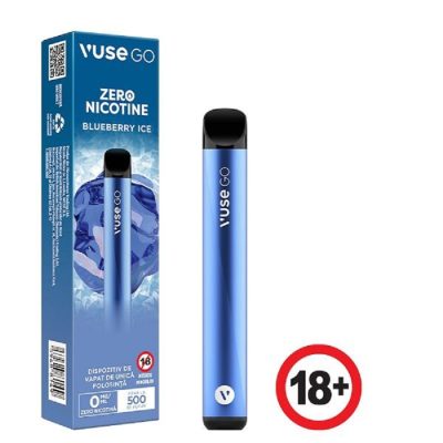 Tigara unica folosinta Vuse GO 500 – Blueberry Ice 0mg