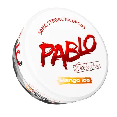 NICOTINE PADS – Pablo Exclusive Mango Ice 12G 50MG