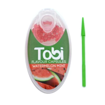 Set capsule aromatizante Tobi, Watermelon Mint, 100 buc