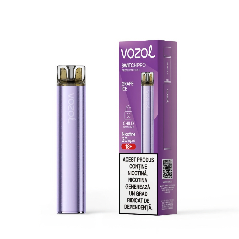 KIT VOZOL SWITCH PRO - Grape Ice 20mg
