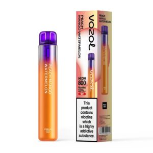 Tigara unica folosinta VOZOL Neon 800 - Peach Mango Watermelon 20mg