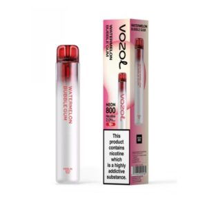 Tigara unica folosinta VOZOL Neon 800 - Watermelon Bubble Gum 20mg