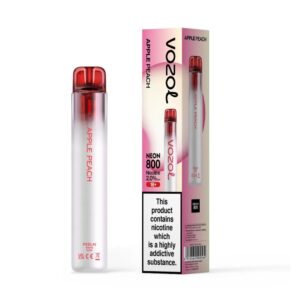 Tigara unica folosinta VOZOL Neon 800 - Apple Peach 20mg