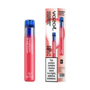 Tigara unica folosinta VOZOL Neon 800 - Strawberry Cranberry Bubblegum 20mg