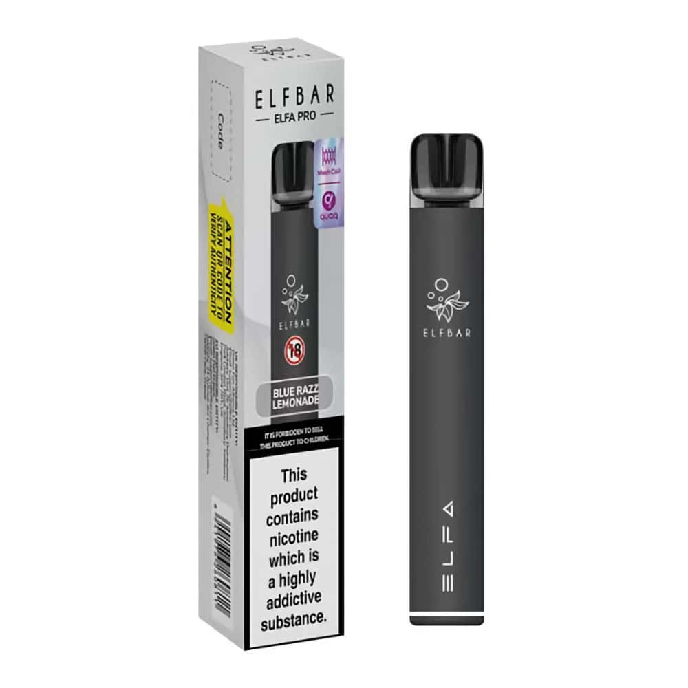 KIT ELFA PRO POD - Black - Blue Razz Lemonade