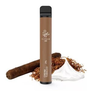 Tigara unica folosinta ELFBAR 600 PUFF - Creamy Tobacco 20mg