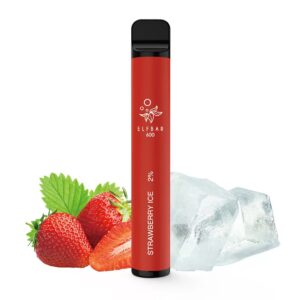 Tigara unica folosinta ELFBAR 600 PUFF - Strawberry Ice 20mg