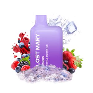 Tigara unica folosinta LOST MARY 600 PUFF - Triple Berry Ice 20mg