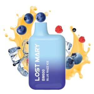 Tigara unica folosinta LOST MARY 600 PUFF - Blue Razz Ice 20mg