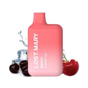 Tigara unica folosinta LOST MARY 600 PUFF - Cherry Ice 20mg