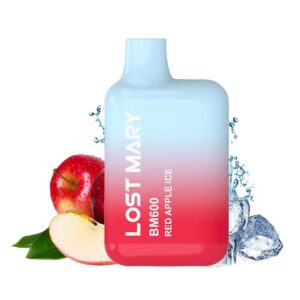 Tigara unica folosinta LOST MARY 600 PUFF - Red Apple Ice 20mg