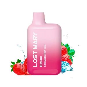 Tigara unica folosinta LOST MARY 600 PUFF - Strawberry Ice 20mg