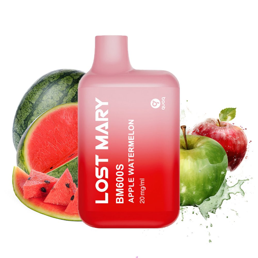 Tigara unica folosinta LOST MARY V2 600 PUFF - Apple Watermelon 20mg