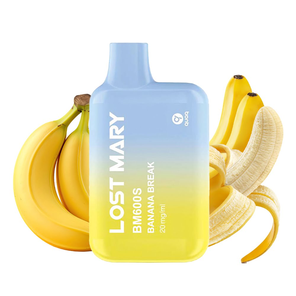 Tigara unica folosinta LOST MARY V2 600 PUFF - Banana Break 20mg