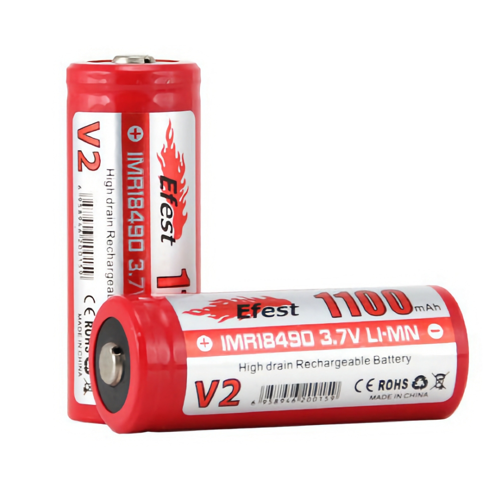 ACUMULATOR EFEST IMR 1849018500 1100mAh V2