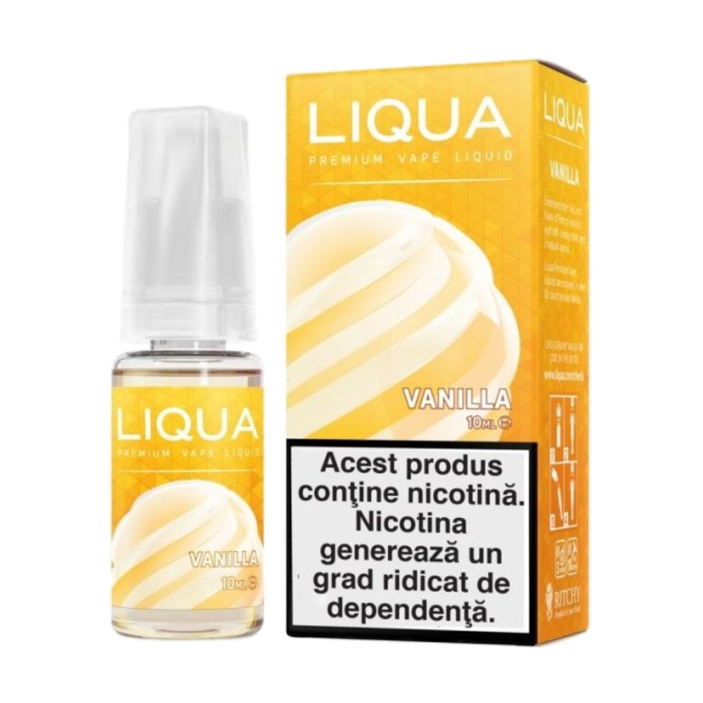 Lichid cu nicotina LIQUA Elements - Vanilla - 10ml - 18mg