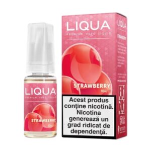 Lichid cu nicotina LIQUA Elements - Strawberry - 10 ml - 18mg