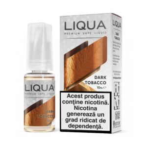 Lichid cu nicotina LIQUA Elements - Dark Tobacco - 10ml - 12mg
