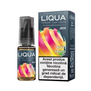 Lichid cu nicotina LIQUA Elements - Tutti Frutti - 10ml - 12mg
