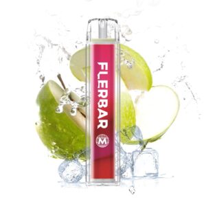 Tigara unica folosinta Flerbar M 600 - Apple Ice 20mg