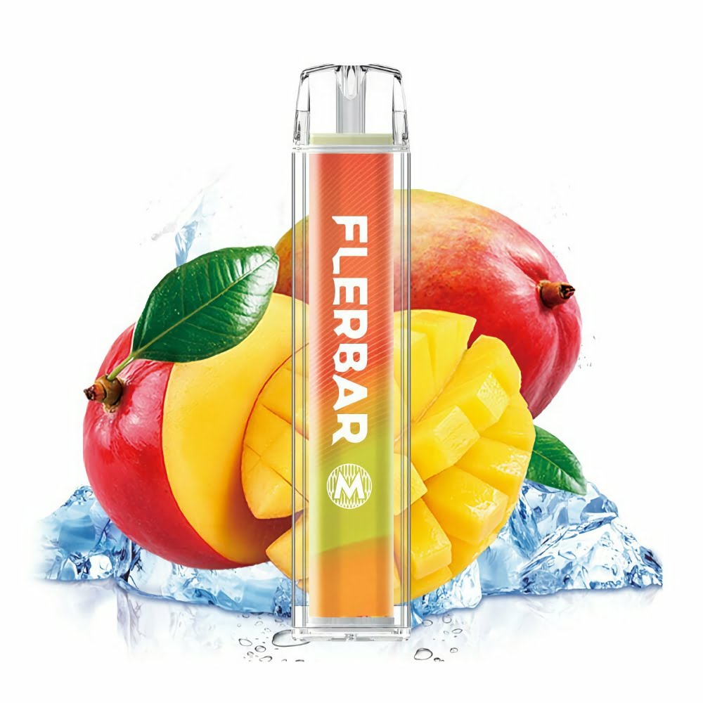 Tigara unica folosinta Flerbar M 600 - Mango Ice 20mg
