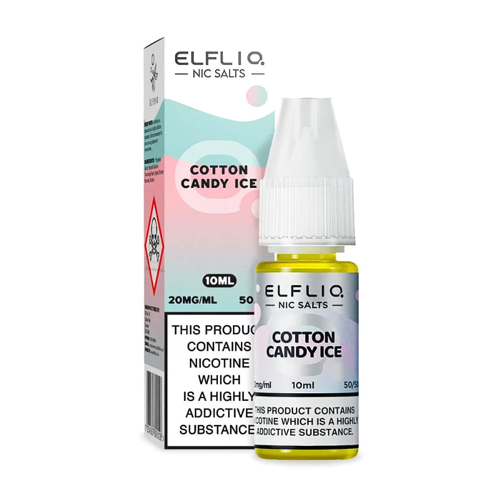 Lichid ElfBar ELFLIQ - Nic Salt - Cotton Candy Ice 20mg