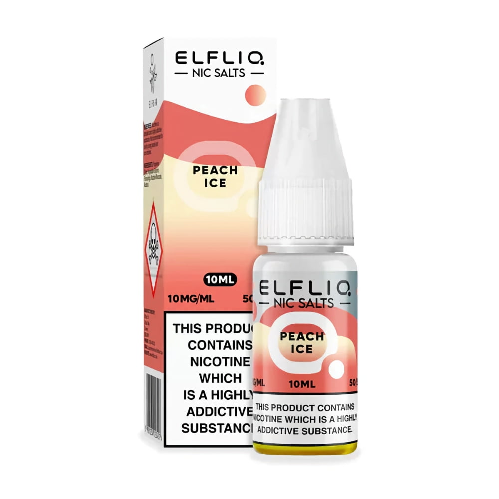 Lichid ElfBar ELFLIQ - Nic Salt - Peach Ice 20mg
