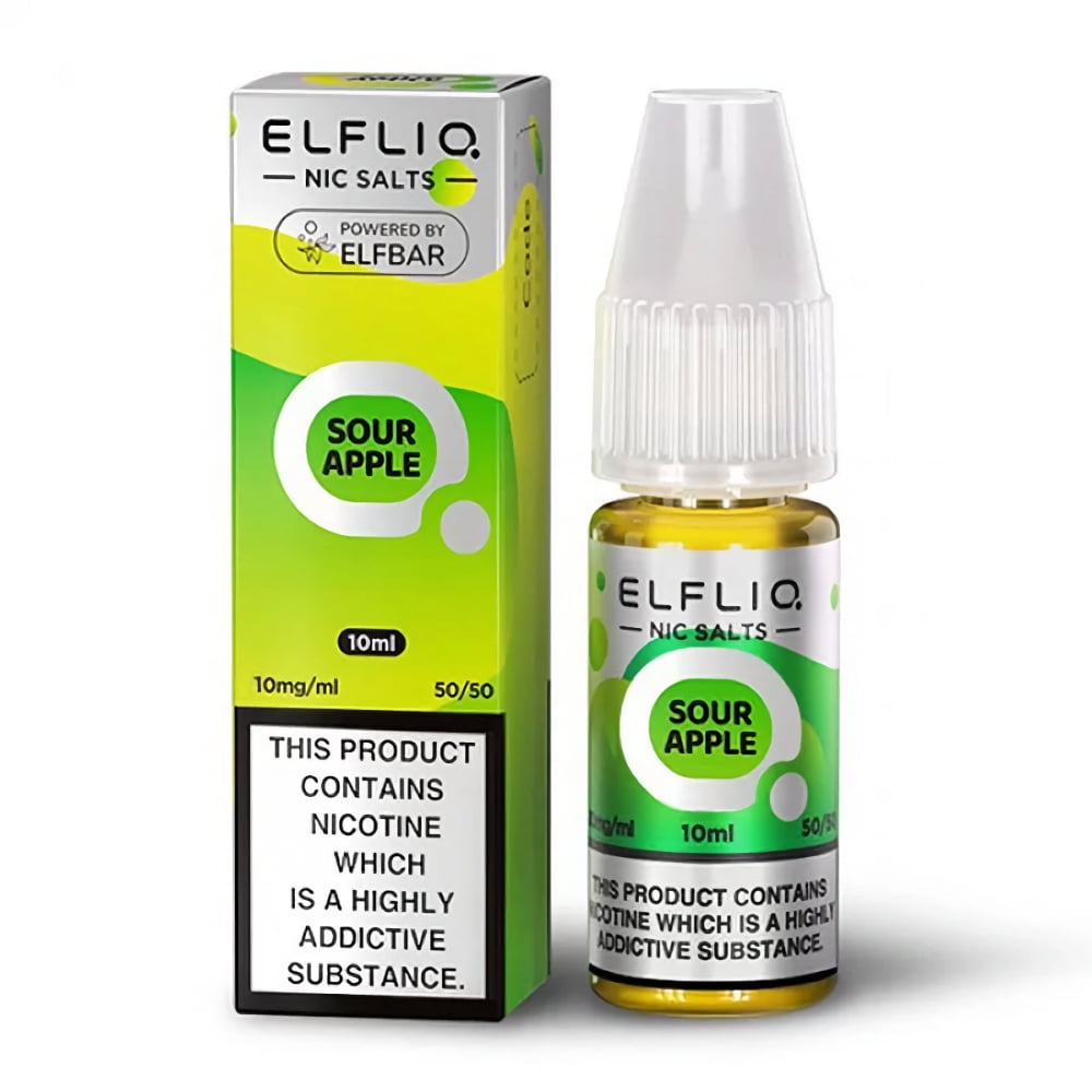 Lichid ElfBar ELFLIQ - Nic Salt - Sour Apple 20mg