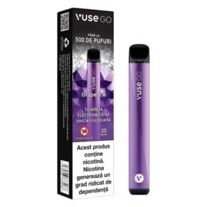 Tigara unica folosinta Vuse GO 500 - Grape Ice 20mg