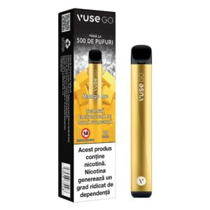 Tigara unica folosinta Vuse GO 500 - Mango Ice 20mg
