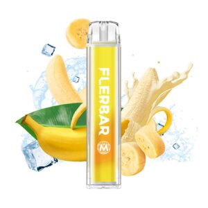 Tigara unica folosinta Flerbar M 600 - Banana Ice 20mg