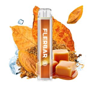 Tigara unica folosinta Flerbar M 600 - Caramel Tobacco 20mg
