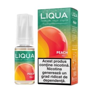 Lichid cu nicotina LIQUA Elements - Peach - 10ml - 12mg
