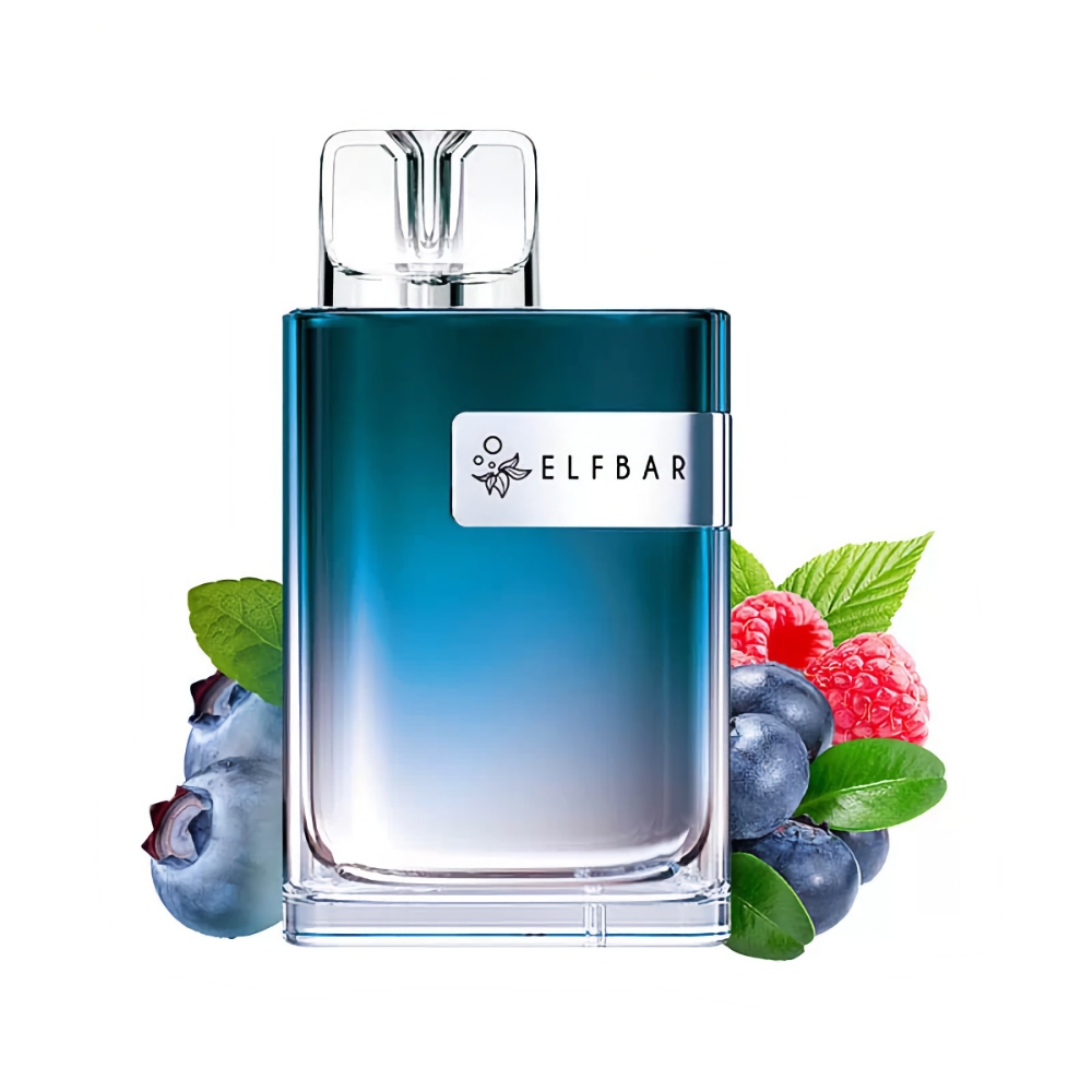 Tigara unica folosinta ELFBAR Crystal CR600 - 600 PUFF - Blueberry Sour Raspberry 20mg
