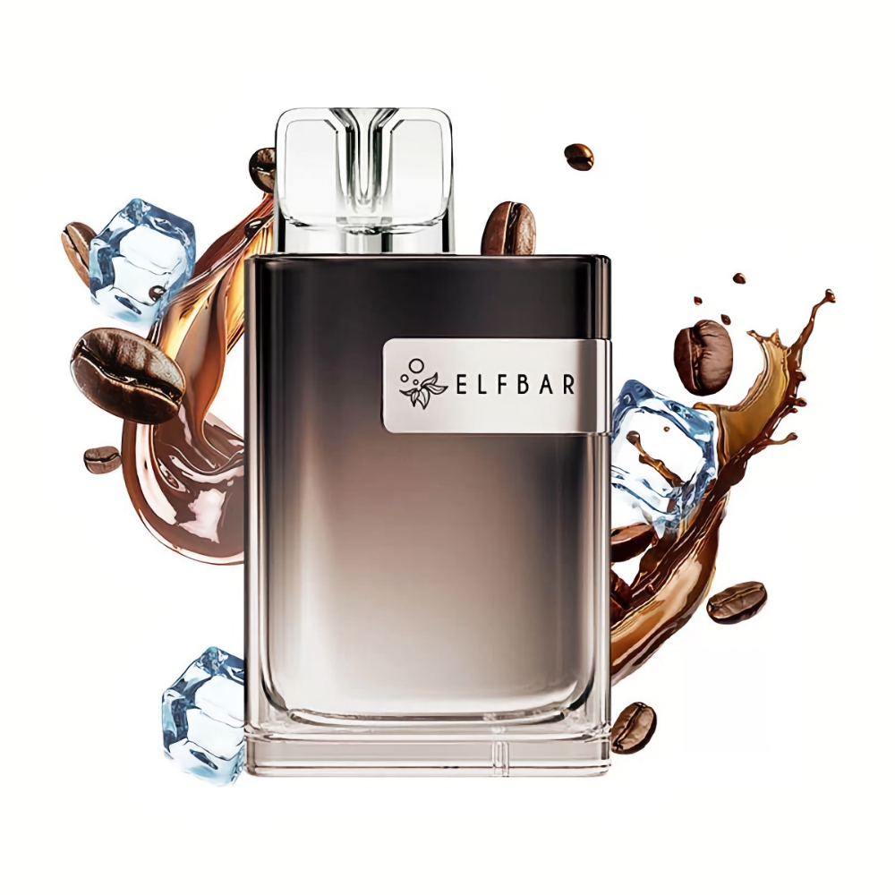 Tigara unica folosinta ELFBAR Crystal CR600 - 600 PUFF - Classic Ice Coffee 20mg