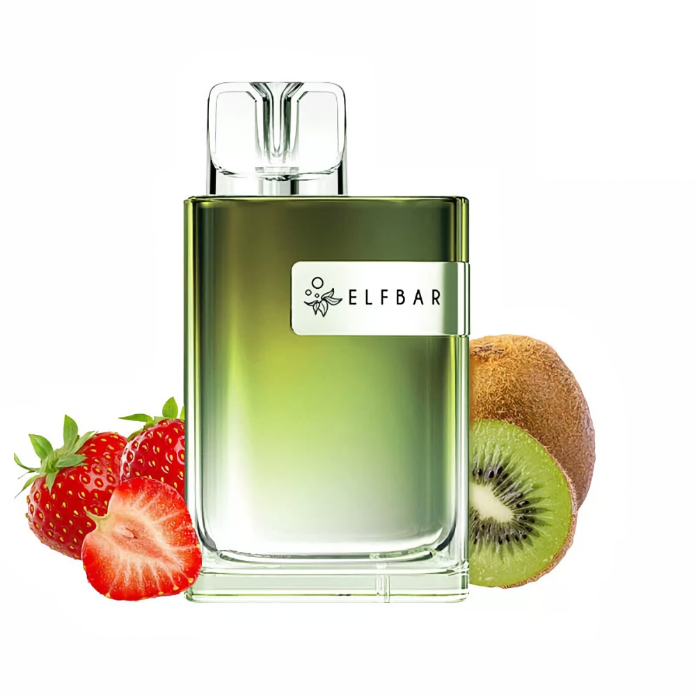 Tigara unica folosinta ELFBAR Crystal CR600 - 600 PUFF - Strawberry Kiwi 20mg