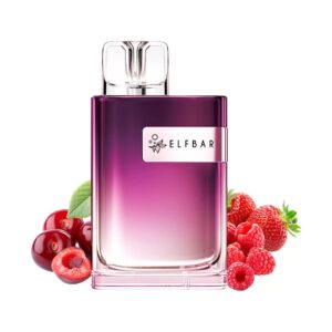 Tigara unica folosinta ELFBAR Crystal CR600 - 600 PUFF - Strawberry Raspberry Cherry 20mg