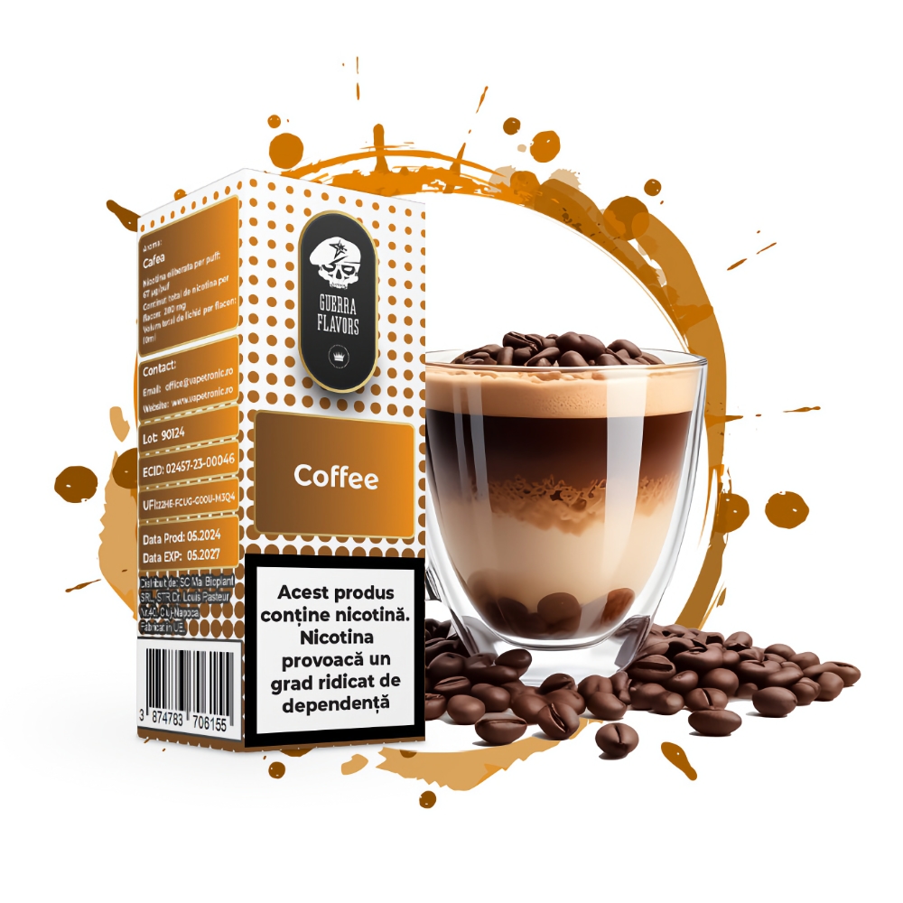Lichid GuerraLiq SALT Coffee 20mg 10ml
