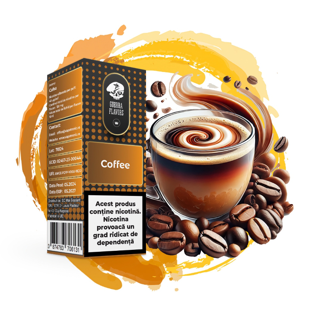 Lichid GuerraLiq TPD Coffee 12mg 10ml