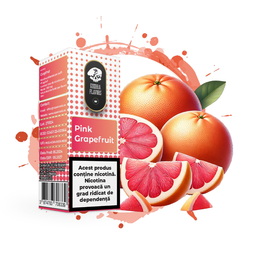 Lichid GuerraLiq SALT Pink Grapefruit 20mg 10ml