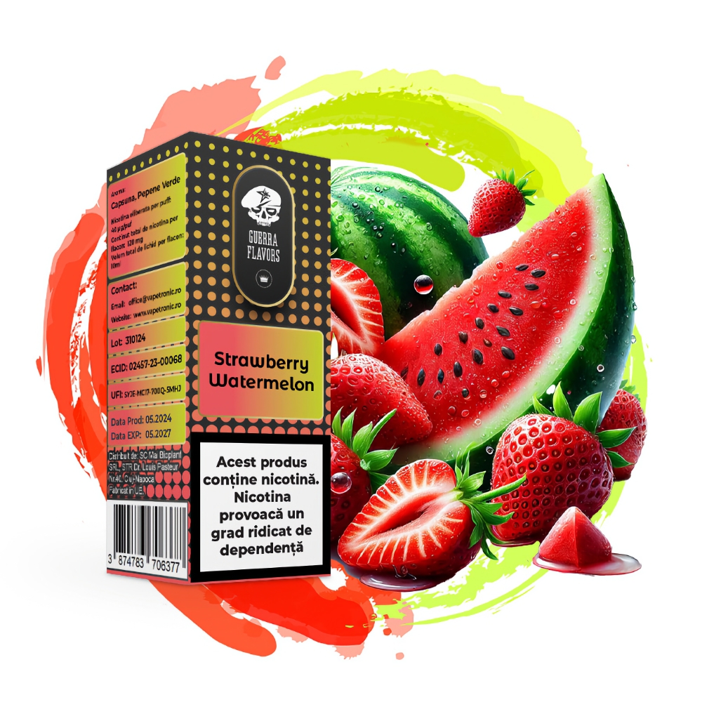 Lichid GuerraLiq TPD Strawberry Watermelon 18mg 10ml