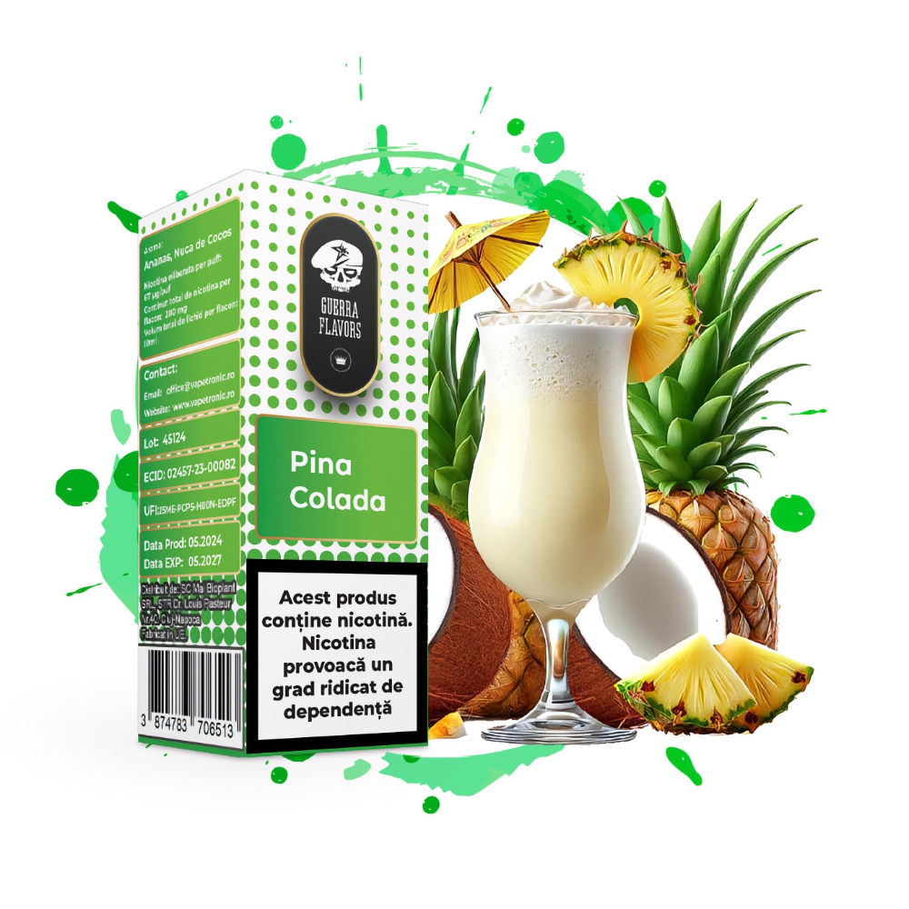 Lichid GuerraLiq SALT Pina Colada 20mg 10ml