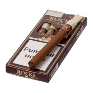 Tigari de foi Rocks Brown Plastic Tip (5)