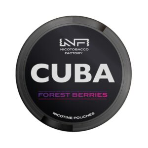 NICOTINE PADS - Black Cuba - Forest Berries 20mg